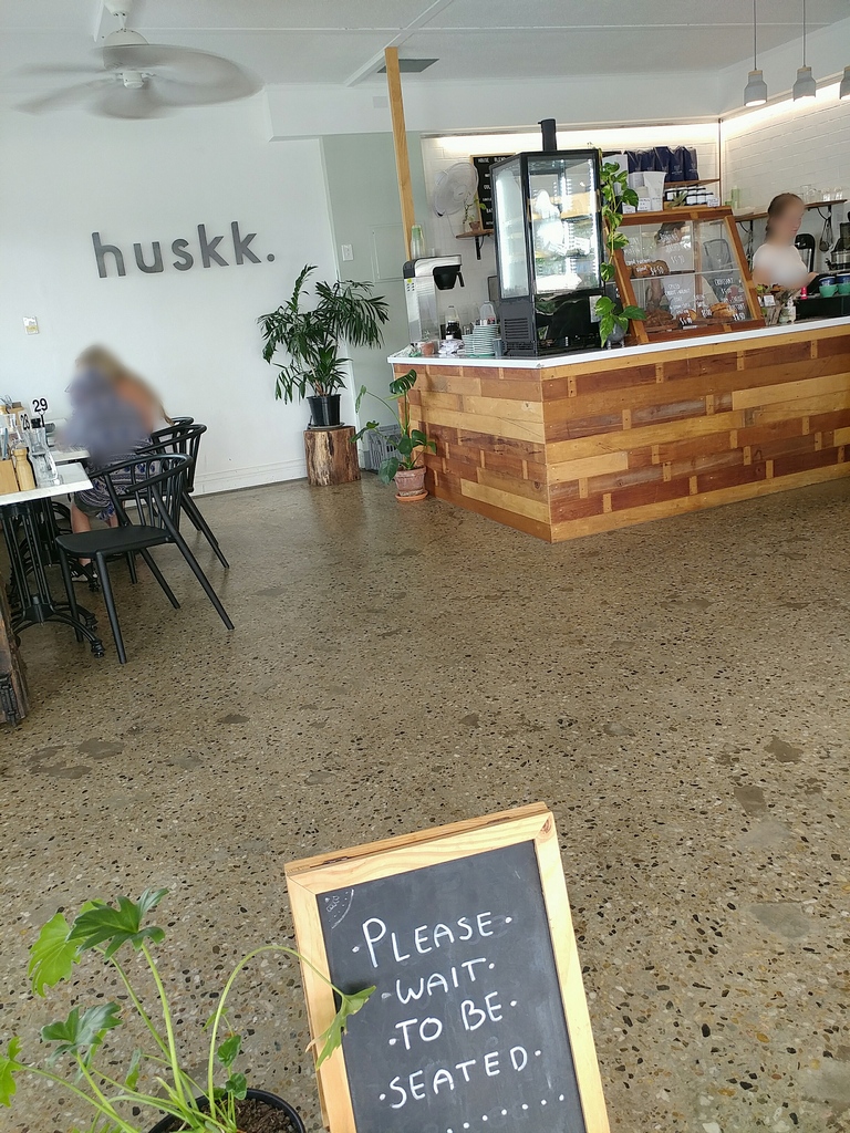 huskk cafe entrance