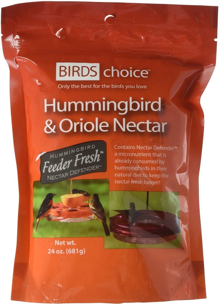 Hummingbird & Oriole Nectar with Defender Flying Friends