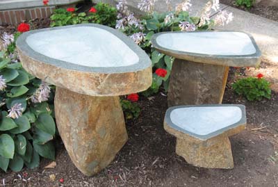 Stone Birdbaths