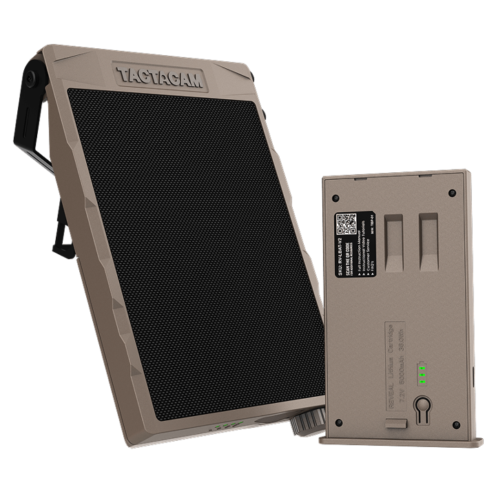 Solar Panel & Lithium Cartridge Bundle