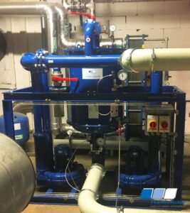 After the installation of the FRANKE-Filter Oil Mist Separator