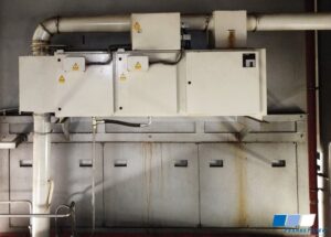 Before the installation of an Oil Mist Separator from FRANKE-Filter