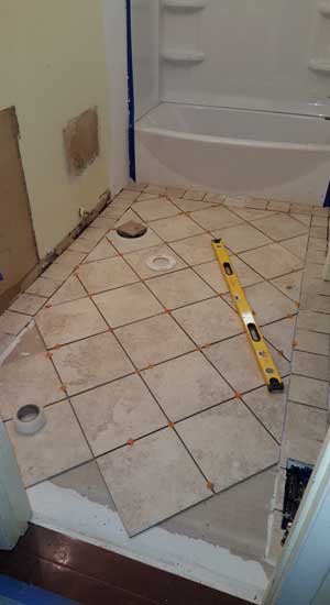 ceramic tile installation frs construction