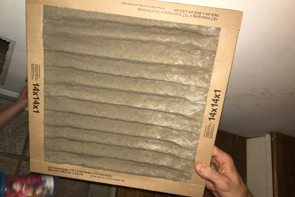 dirty hvac filter first restoration services