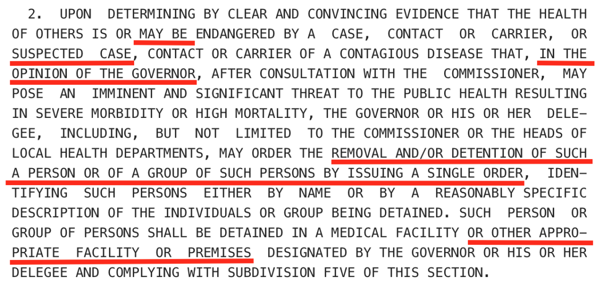 New York Senate Bill A416 and its Predictive Programming Gematria