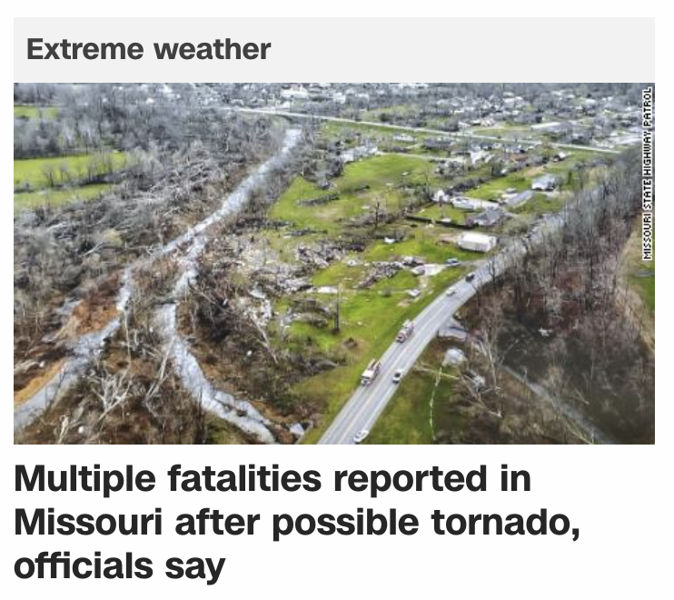 Deadly tornadoes in Missouri, April 5, 2023 Gematria Effect News