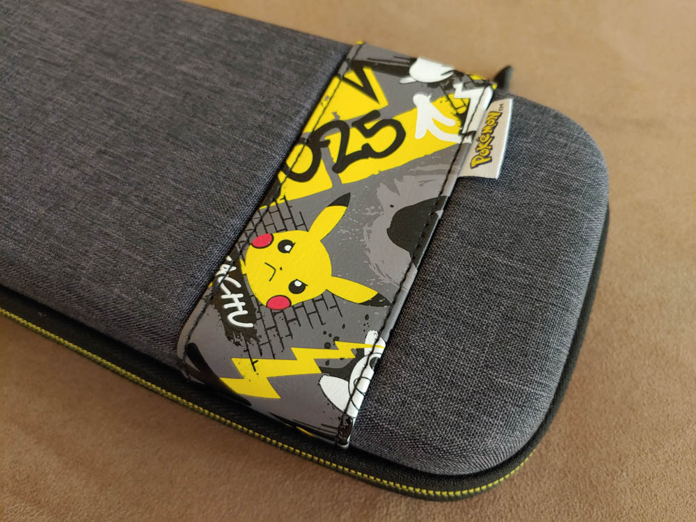 Nintendo Switch Pokemon Pikachu Yellow & Black Hard Pouch