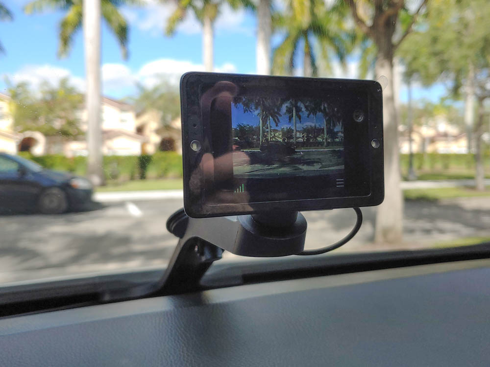 Dash cam with Internet: The Owl car camera can grab video of