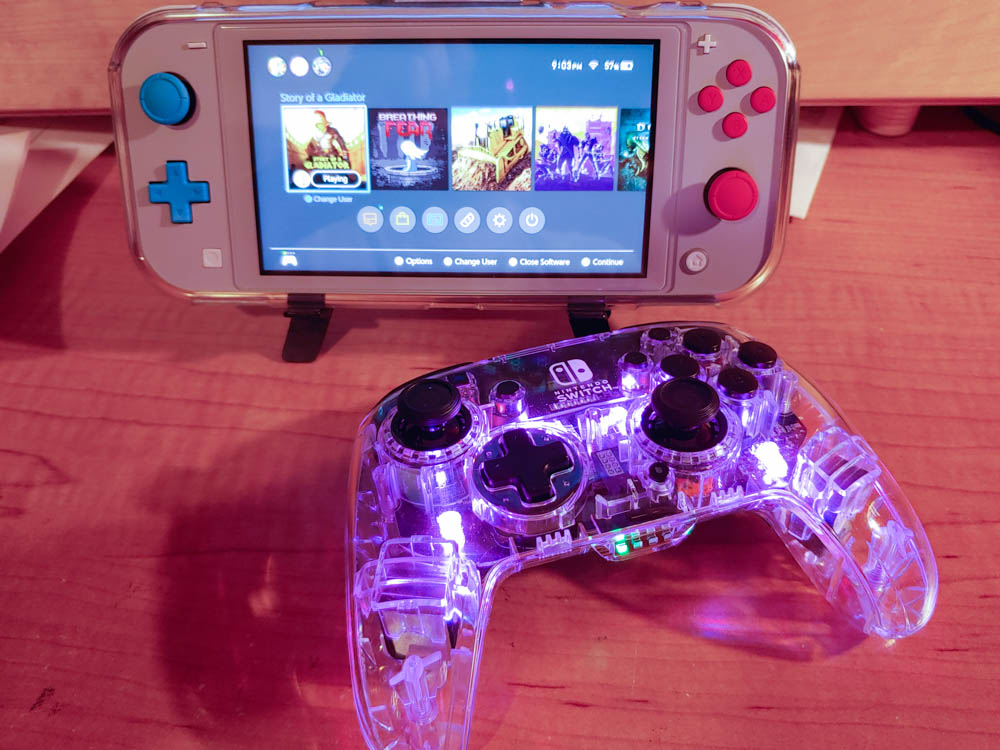 PDP Afterglow Wireless Deluxe Controller for Nintendo Switch ...