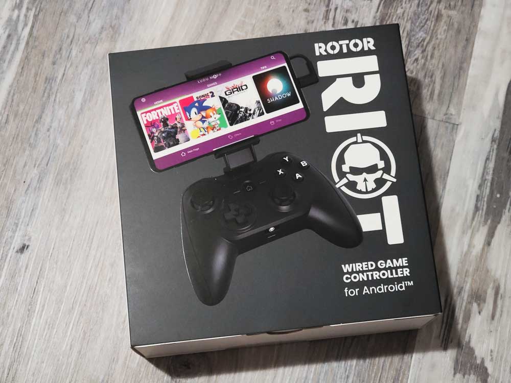 人気送料無料 Rotor Riot Wired Game Controller RR1850-Black AppBank