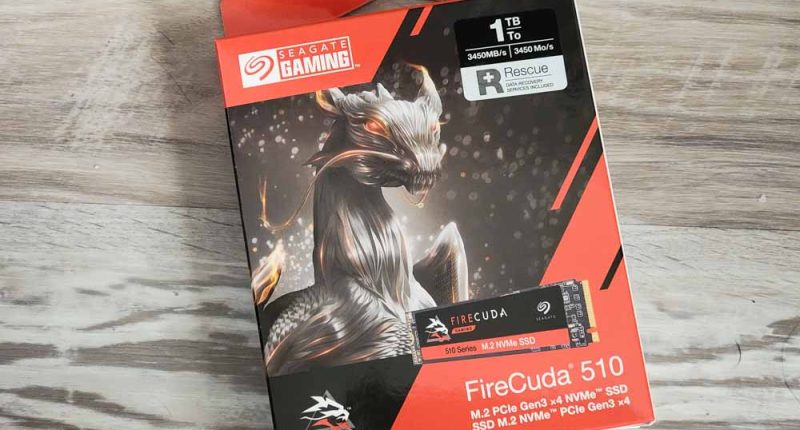 Seagate FireCuda 510 NVMe SSD