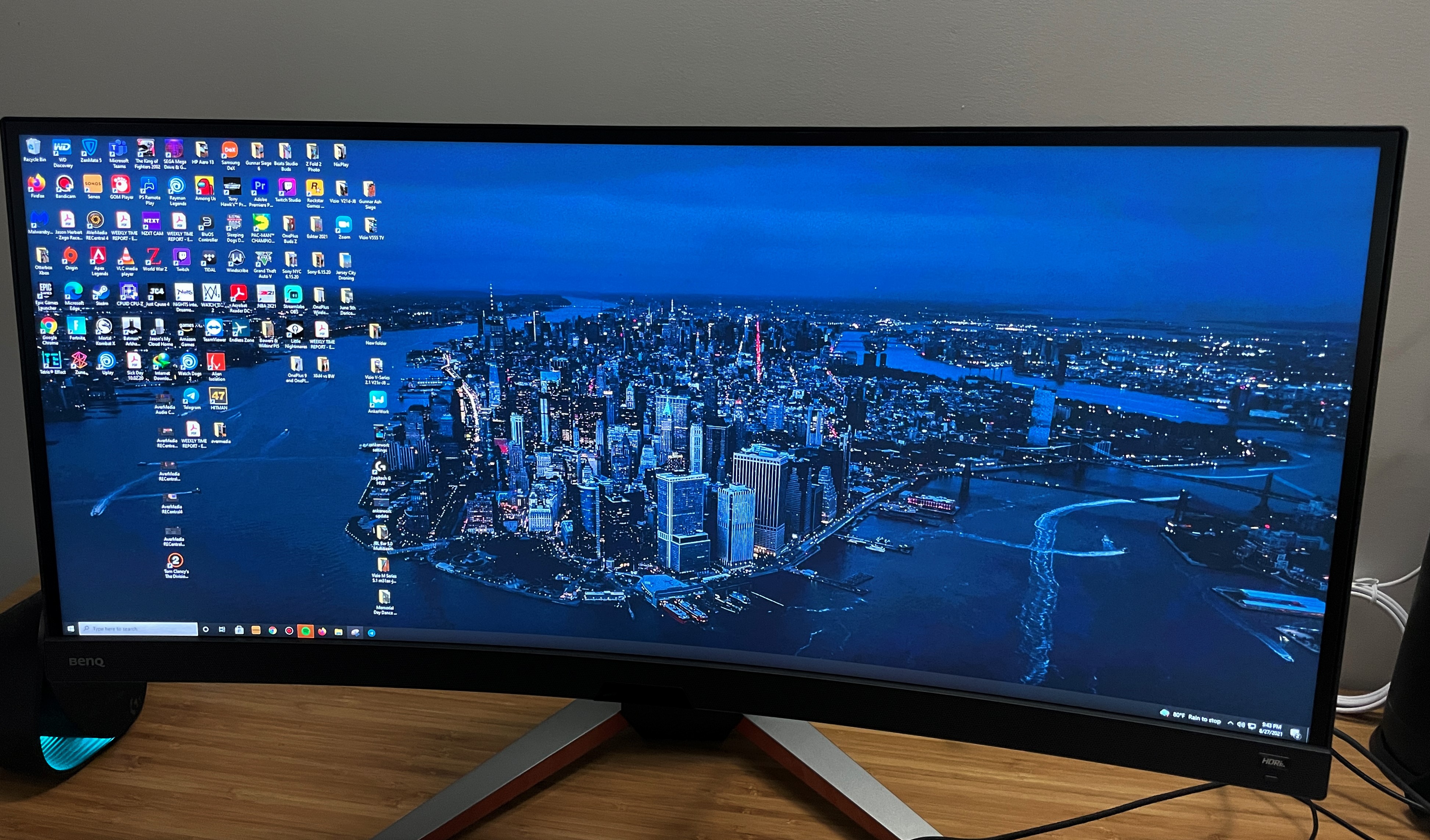 BenQ MOBIUZ EX3415R Gaming Monitor | Everything looks great but