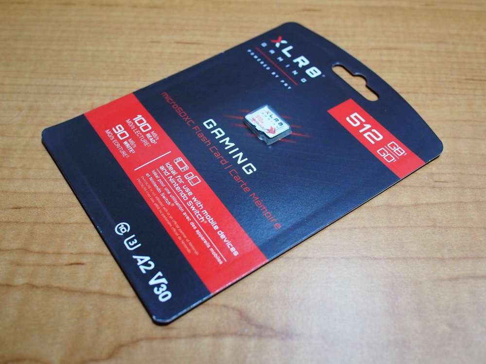 PNY XLR8 Gaming microSD card