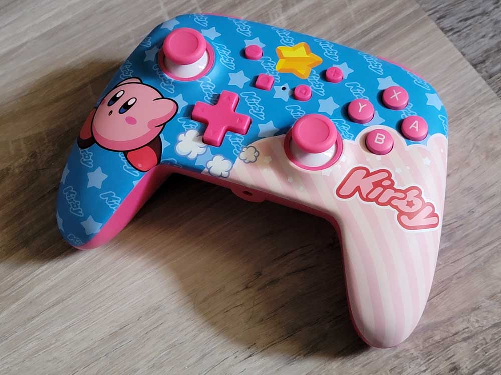 Kirby Inspired Nintendo Switch Controllers