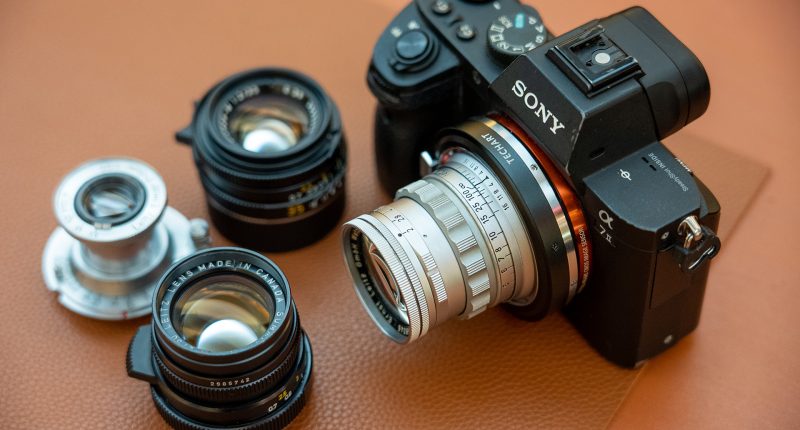 Techart LM-EA9 Leica to Sony Mount Adapter Hero Shot