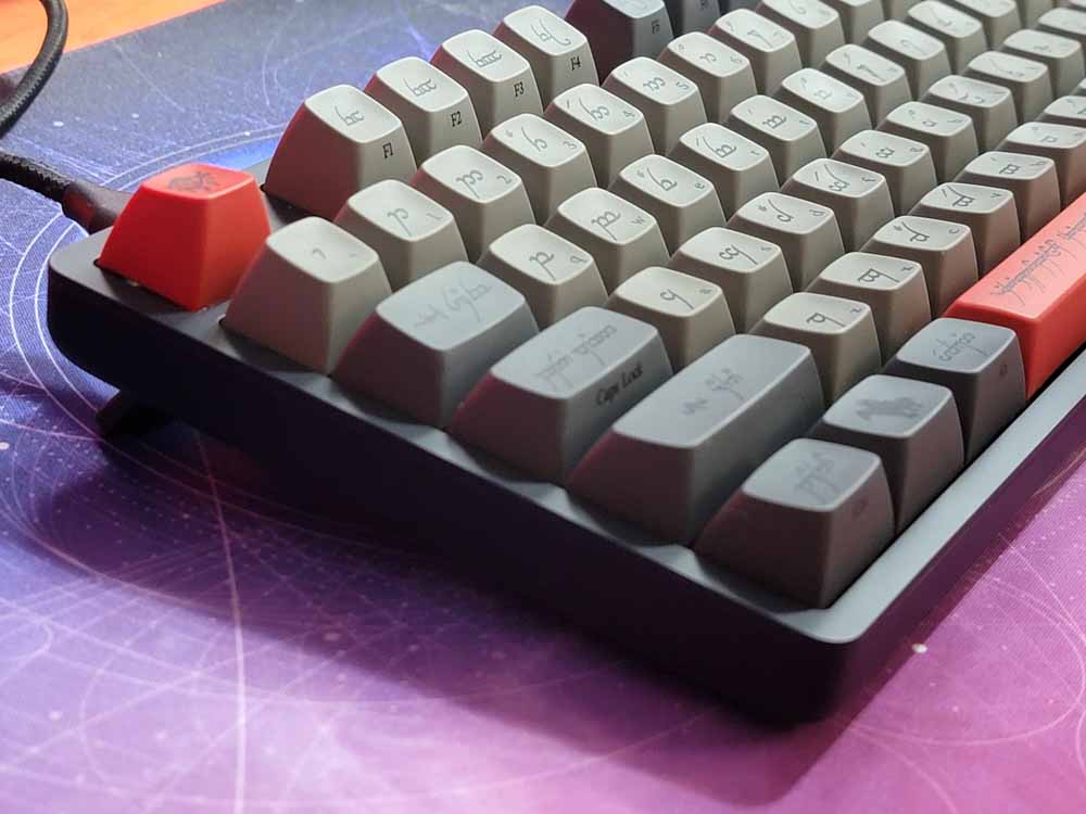 DROP + The Lord of the Rings Black Speech Keyboard