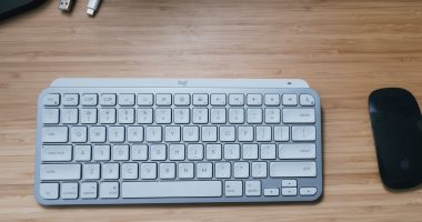 Logitech for Mac Keyboard Review - MX Keys Mini Hero Image