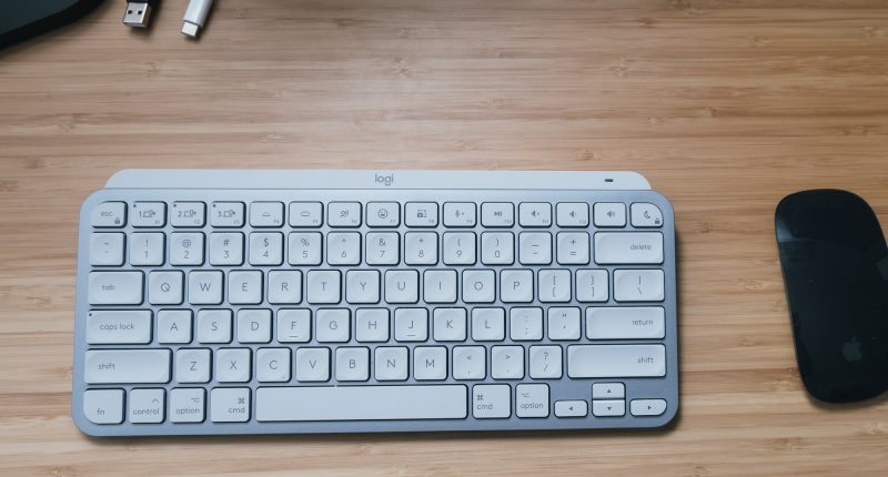 Logitech for Mac Keyboard Review - MX Keys Mini Hero Image