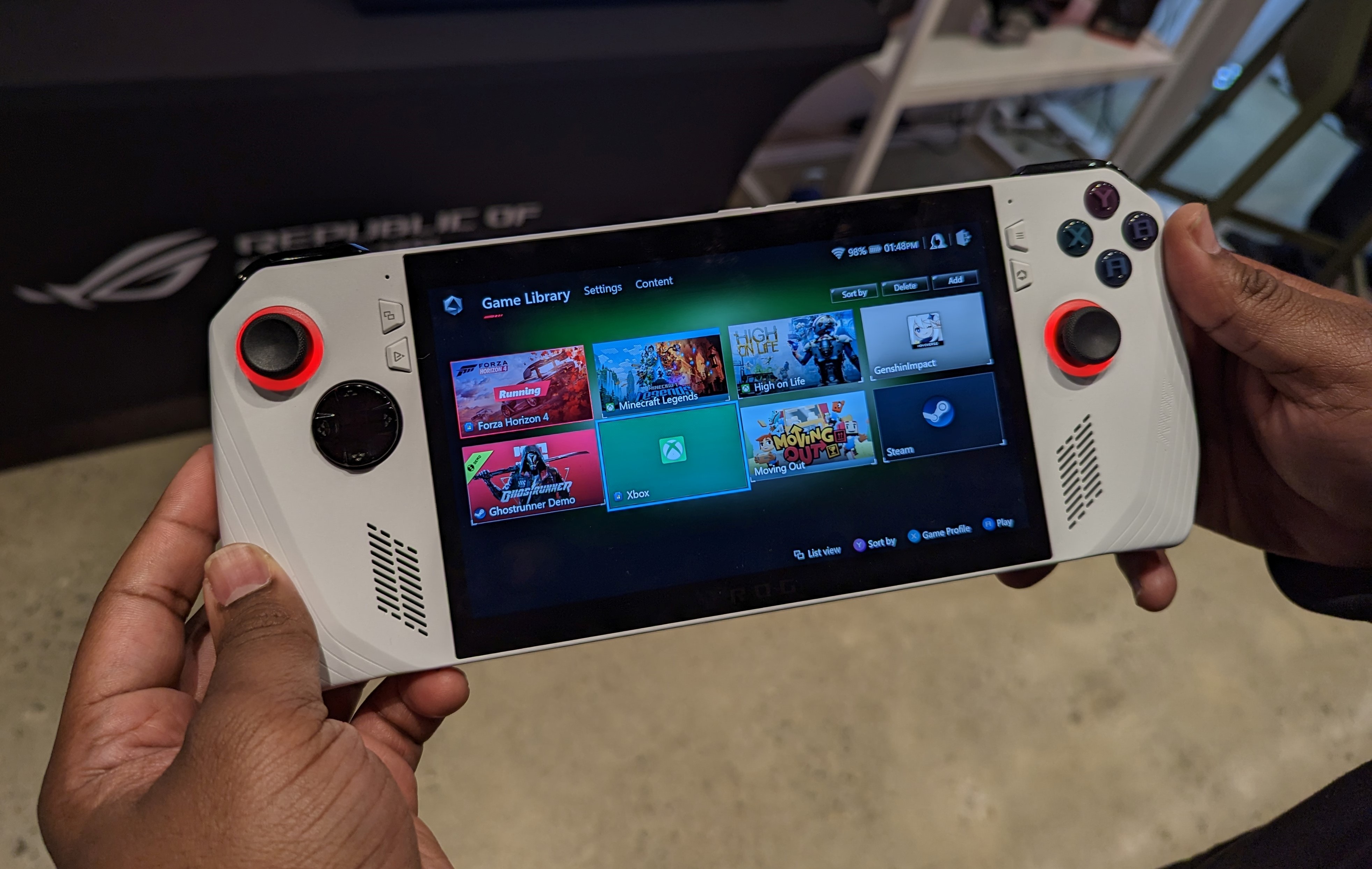 ASUS ROG Ally hands-on: Possibly the most powerful handheld gaming