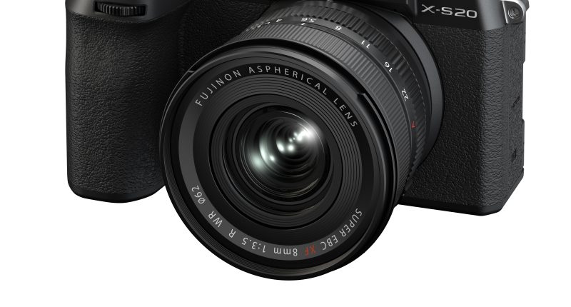 Fujifilm X-S20 and XF 8mm F3.5 R WR Lens