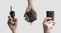 Canon PowerShot V10 Announcement Hands Holding Camera