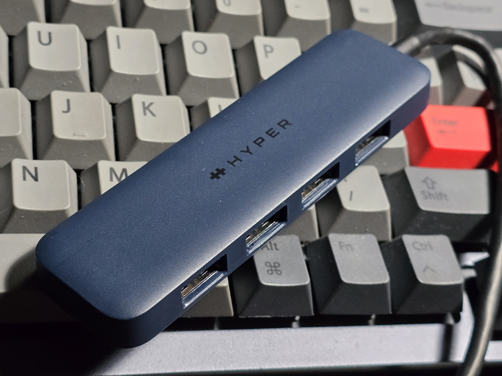 HyperDrive Next USBC to 4 Port USBA Hub Keeps Your Legacy USB Gear