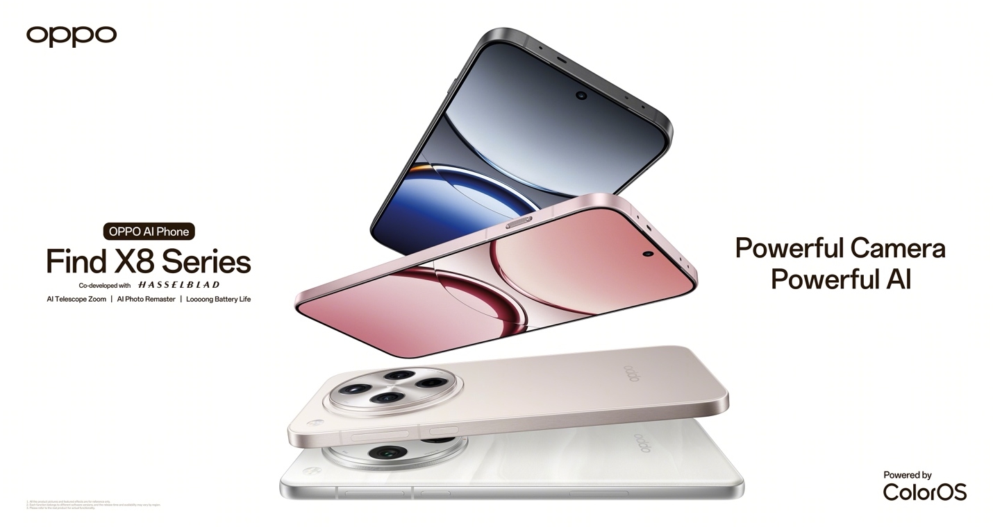 OPPO Find X8 512GB Hasselbladスマホ OPPO Find X8 and Find X8 Pro Launches Globally with Ultra