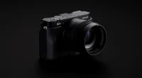Sony RX1R III on an all black background, courtesy of Sony Electronics.