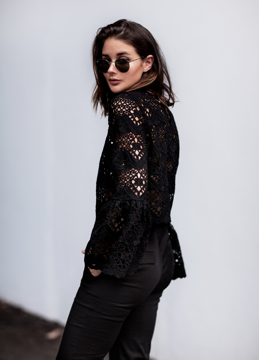 How To Wear Lace Without Being Too Girly - Harper and Harley