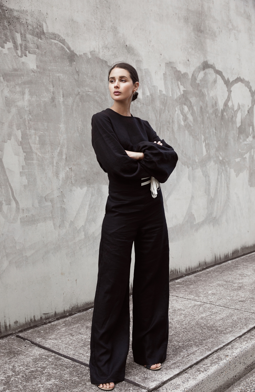 Albus Lumen | Matin Studio | Australian Designers | All black outfit | Street Style | HarperandHarley