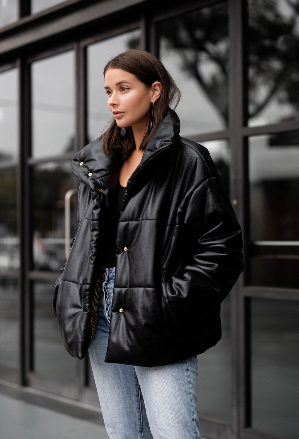 MBFWA Sydney Fashion Week 2018 | Day 1 | Outfit |Nanushka black puffy jacket | Style | HarperandHarley