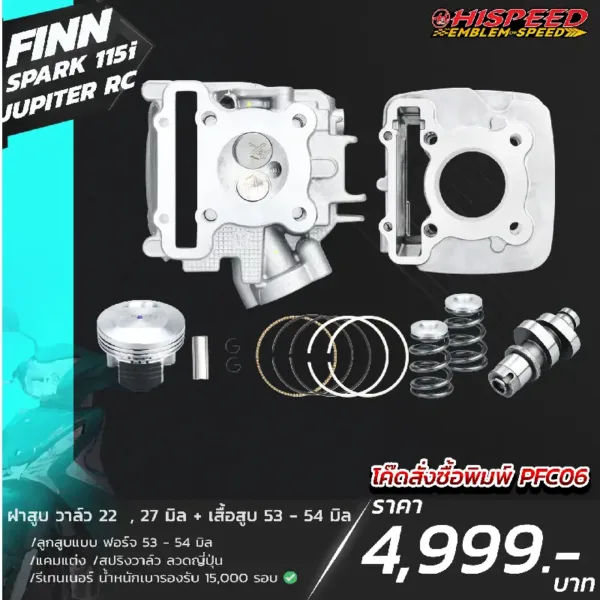 โปรโมชั่น ชุดคิท FINN, JUPITER RC, SPARK115i เซตที่ 6