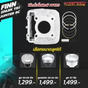 โปรโมชั่น ชุดคิท FINN, JUPITER RC, SPARK115i เซตที่ 3