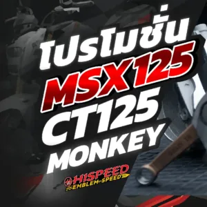 MSX125 , CT125 , MONKEY125