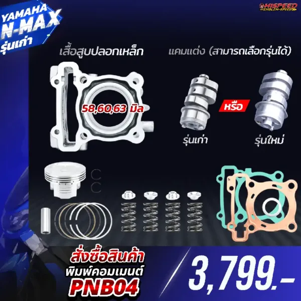 โปรโมชั่น ชุดคิท NMAX รุ่นเก่า เซตที่ 4