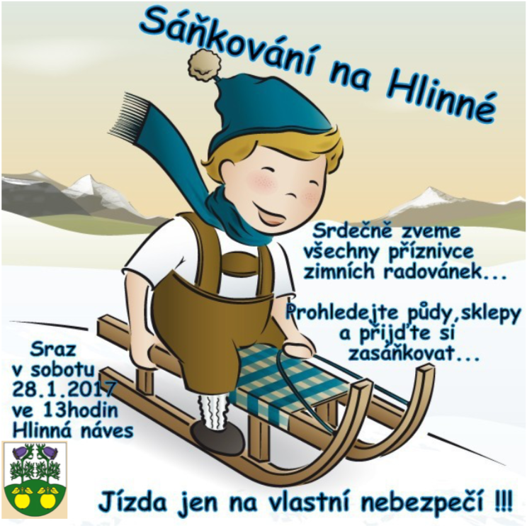 Sáňkování Hlinná