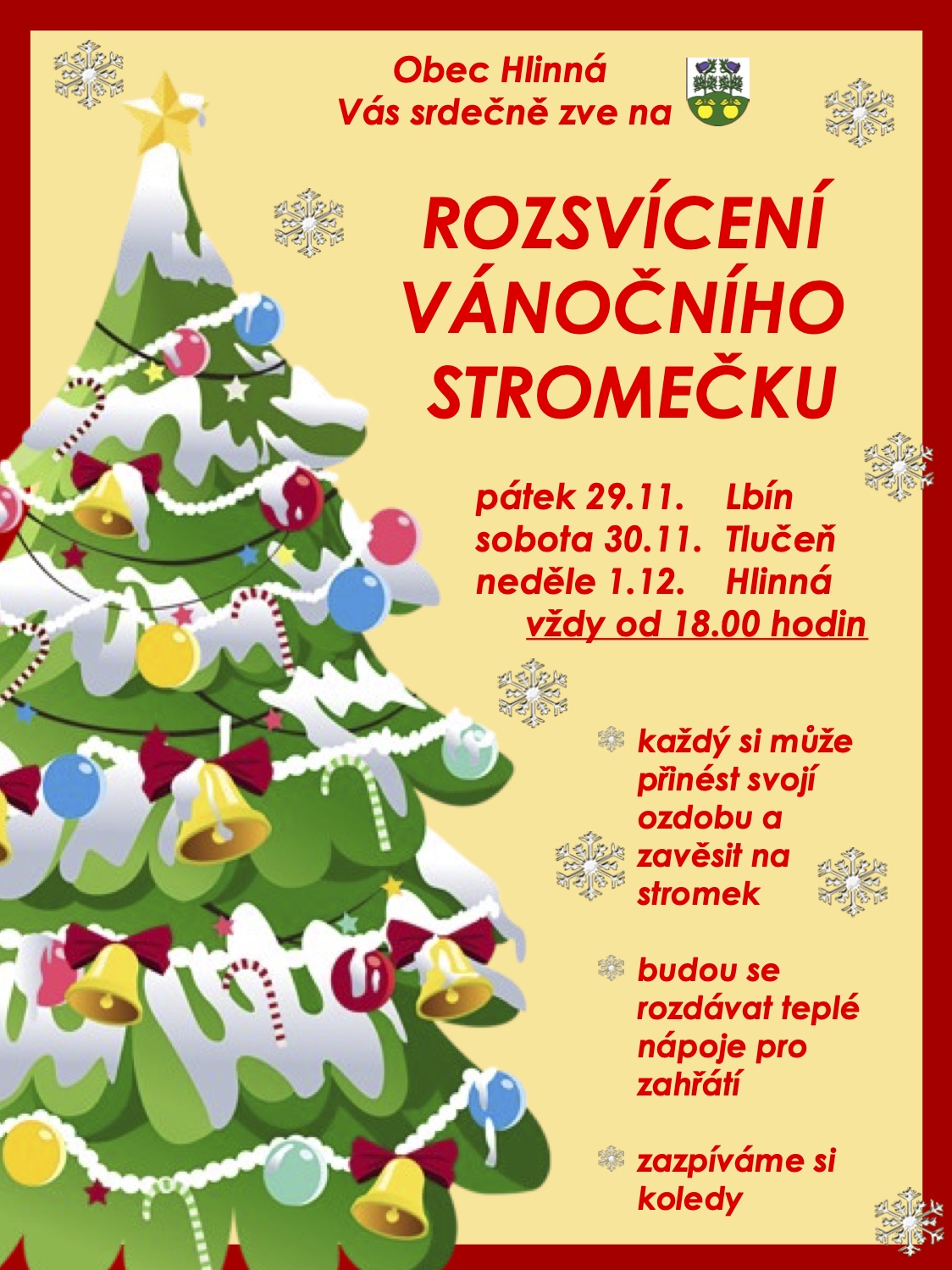 Rozsviceni stromu