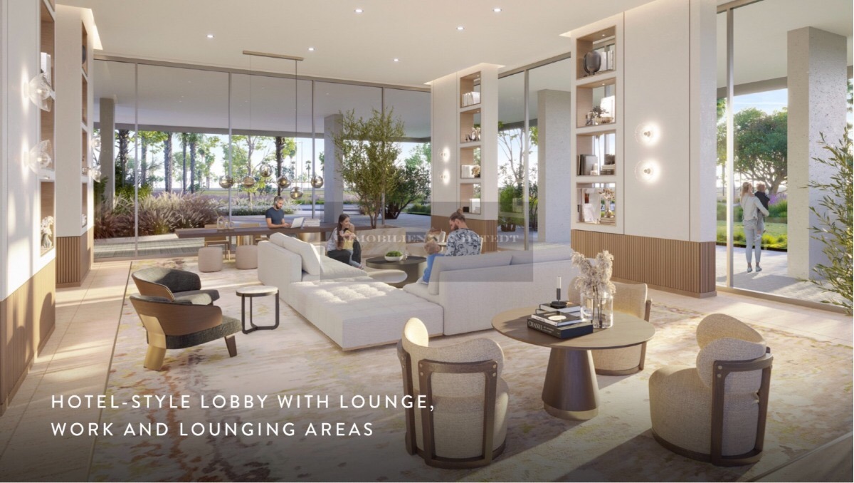 Hotel style lobby and lounge