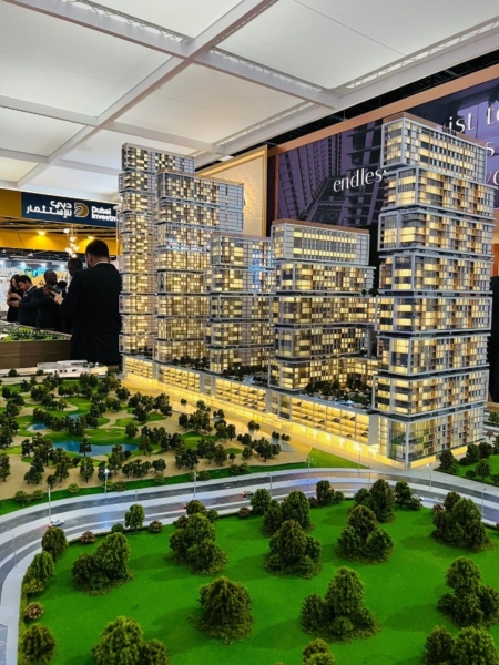 Modell des geplanten Gebäudes 3