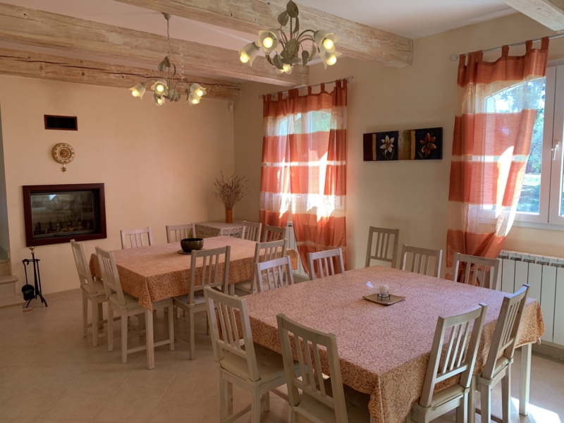 Dining room Tile Chandelier