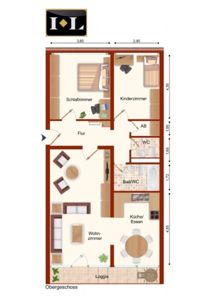 Floor plan 17th floor