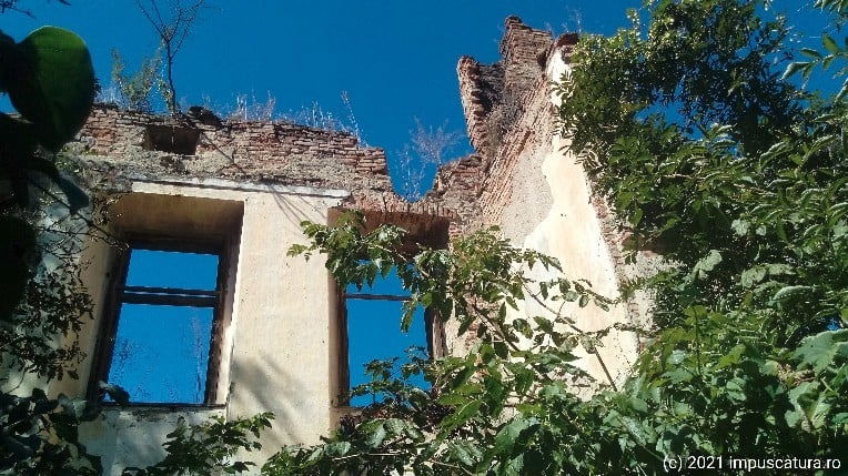 Fenster aus dem obersten Stock