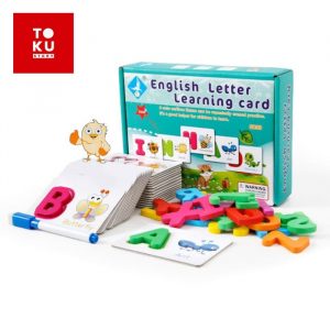 Mainan Edukasi – Puzzle Kartu Huruf – English Letter Learning Card