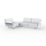  FLAT Corner Sofa Right by Jorge Pensi Design Studio