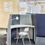 ISKU's  Nook Desk, Mel 130 Light Grey, Grey (IM-88) by Petteri Hkkinen