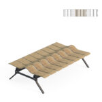 Green Furniture Concept's  Ascent Double Bench Straight 200 by GFC