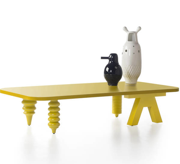 BD Barcelona's  Multileg Low Table (Rectangular) by Jaime Hayon