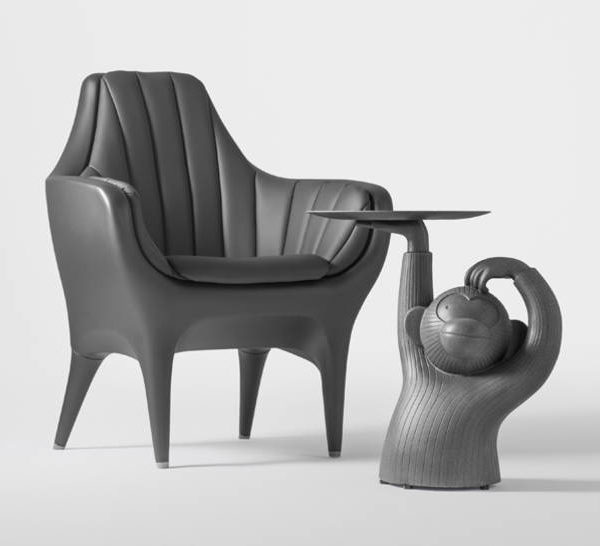 BD Barcelona's  Poltrona Showtime Armchair (Indoor) by Jaime Hayon