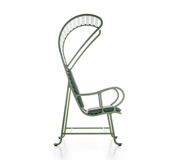 BD Barcelona's Gardenias Armchair With Pergola (Outdoor) by Jaime Hayon