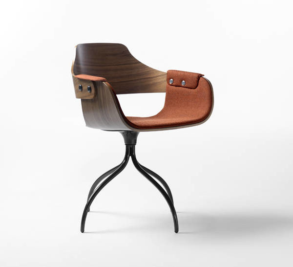 BD Barcelona's  Showtime Chair (Swivel Base Fully Upholstered) by Jaime Hayon